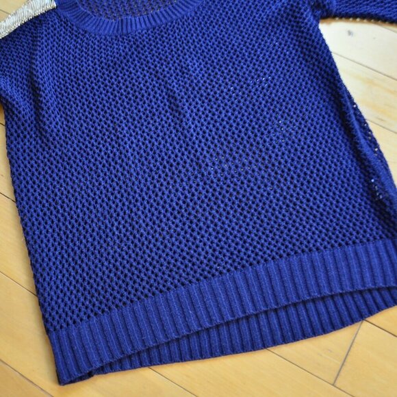 Theyskens' Theory Mesh Sweater Size S Fits XS Vintage - Picture 4 of 13